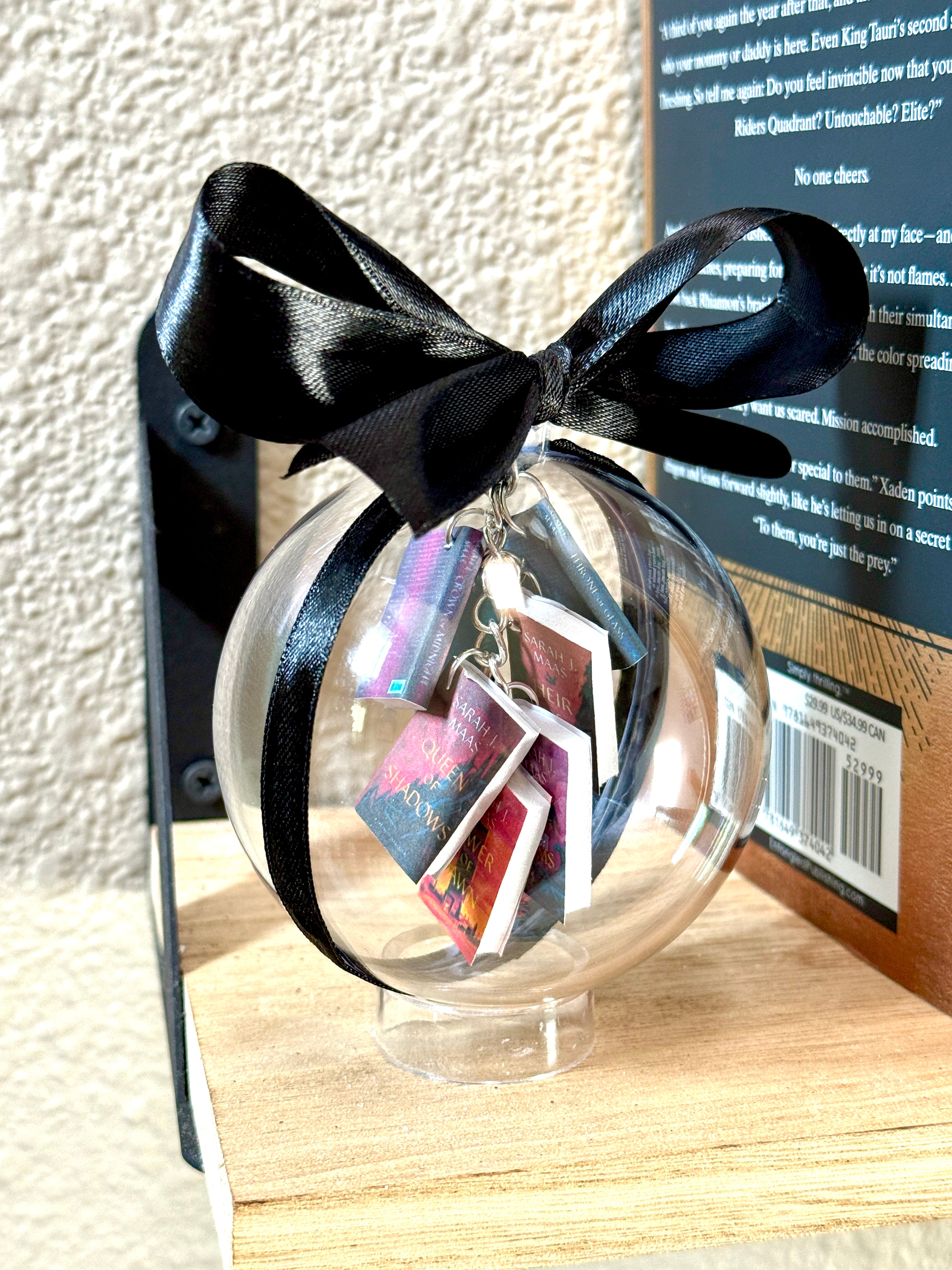 Mini Book Ornaments
