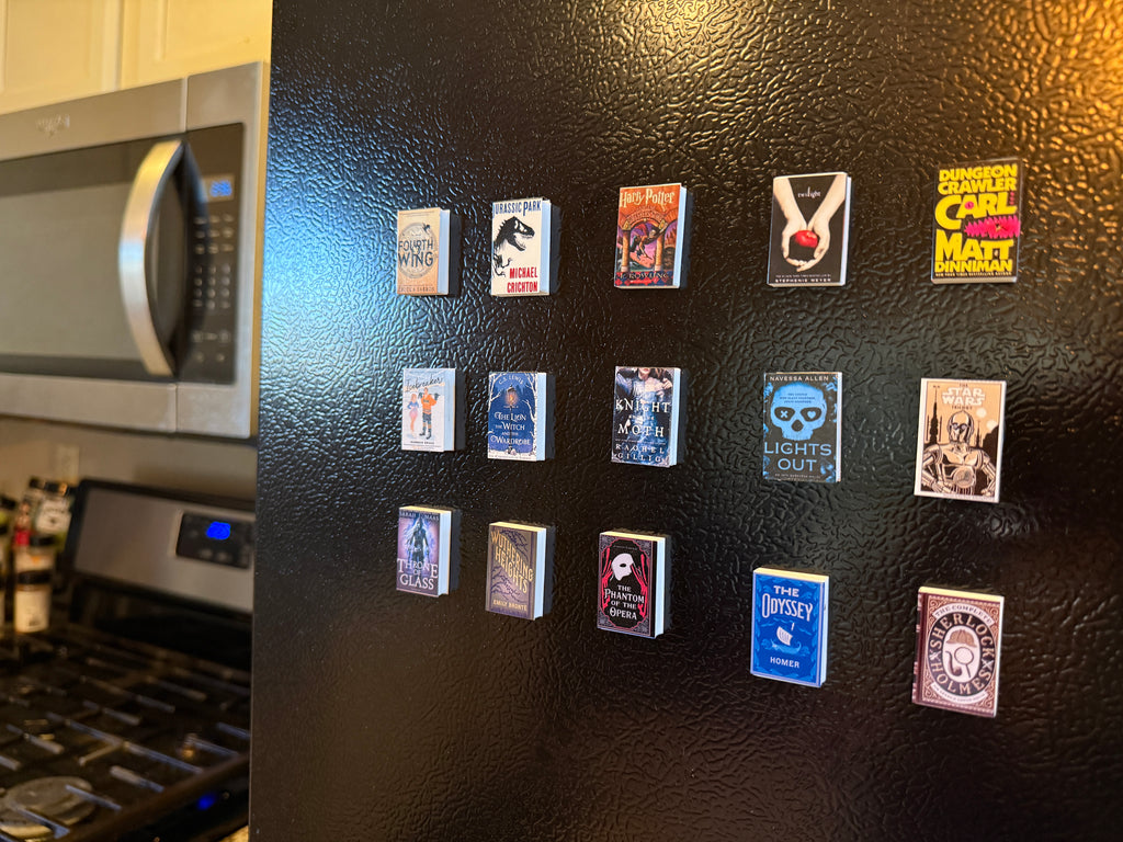 Book-Accurate Mini Magnets - Custom Set