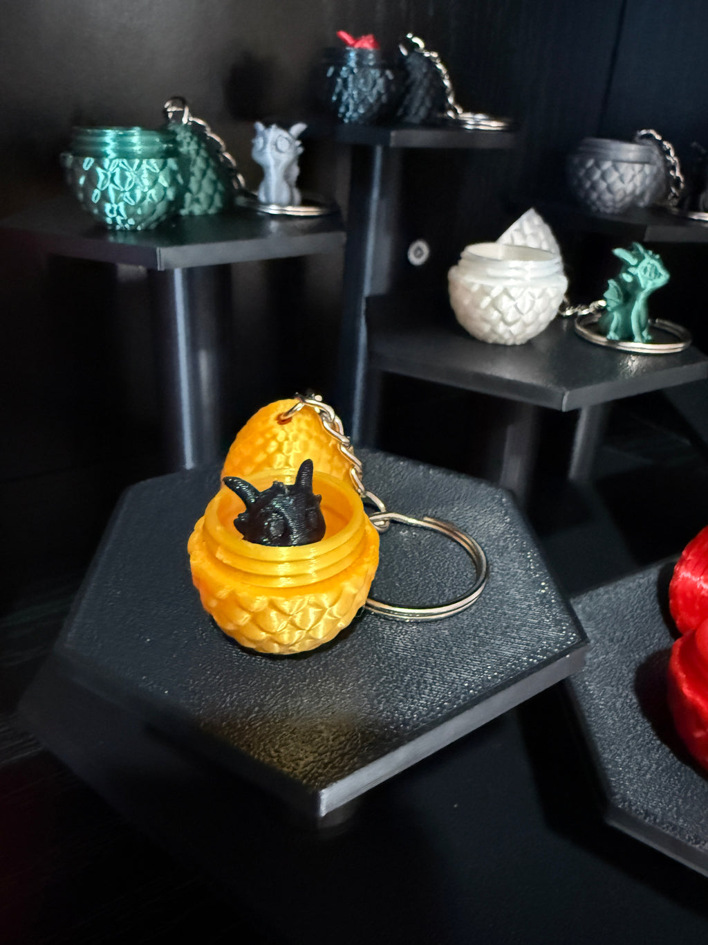 Adopt a Dragon Egg Keychain