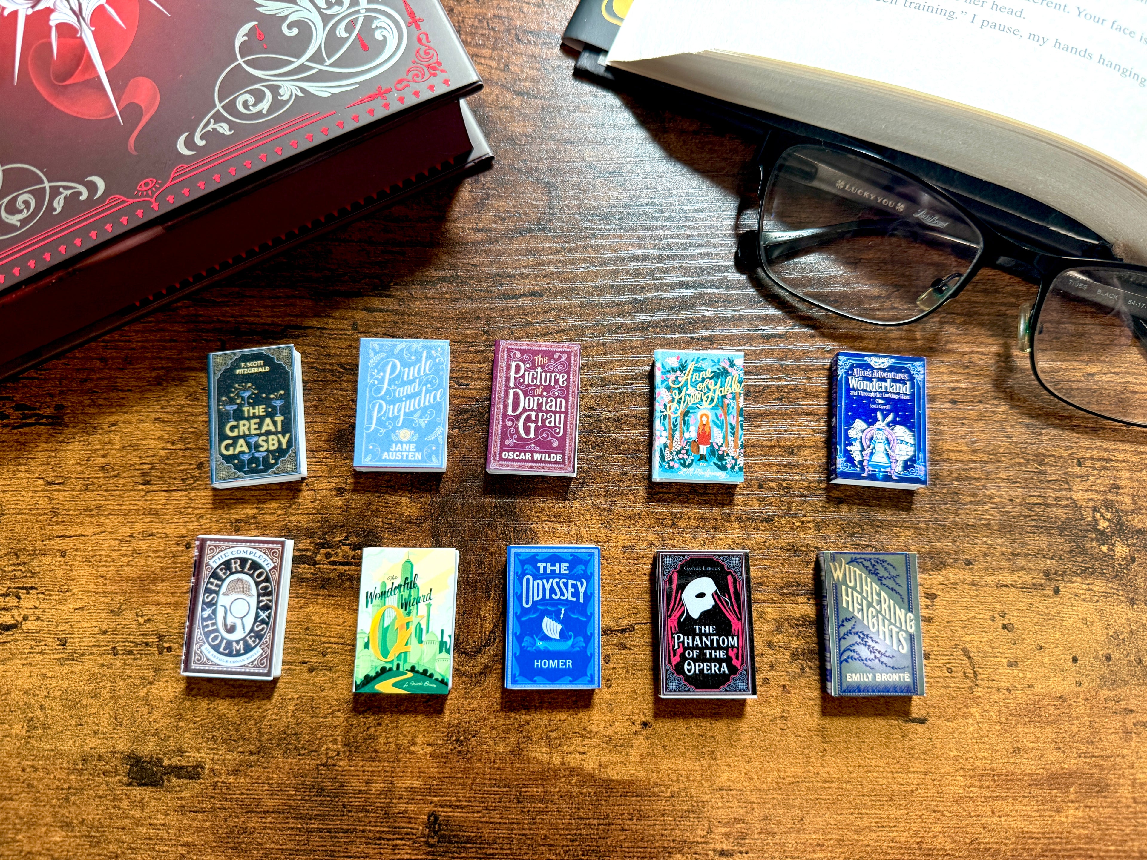 Book-Accurate Mini Magnets - Custom Set