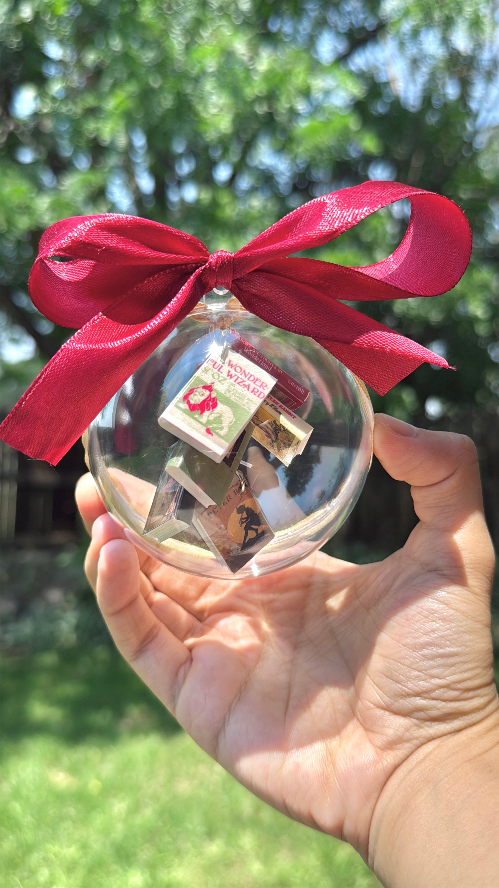 Vintage Children’s Book Ornament