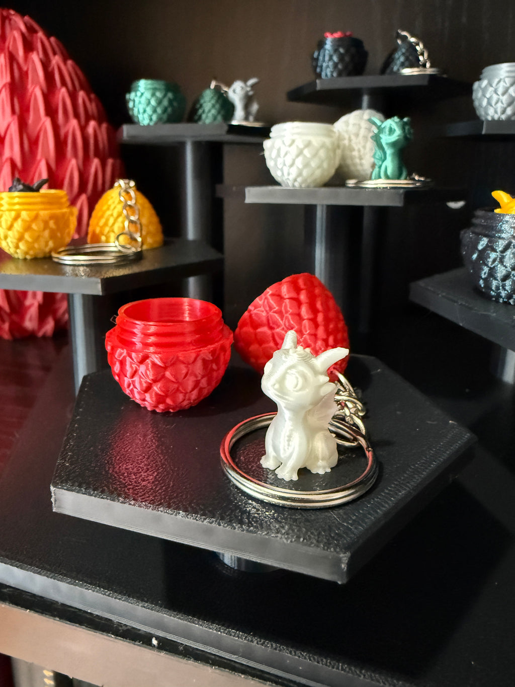 Adopt a Dragon Egg Keychain
