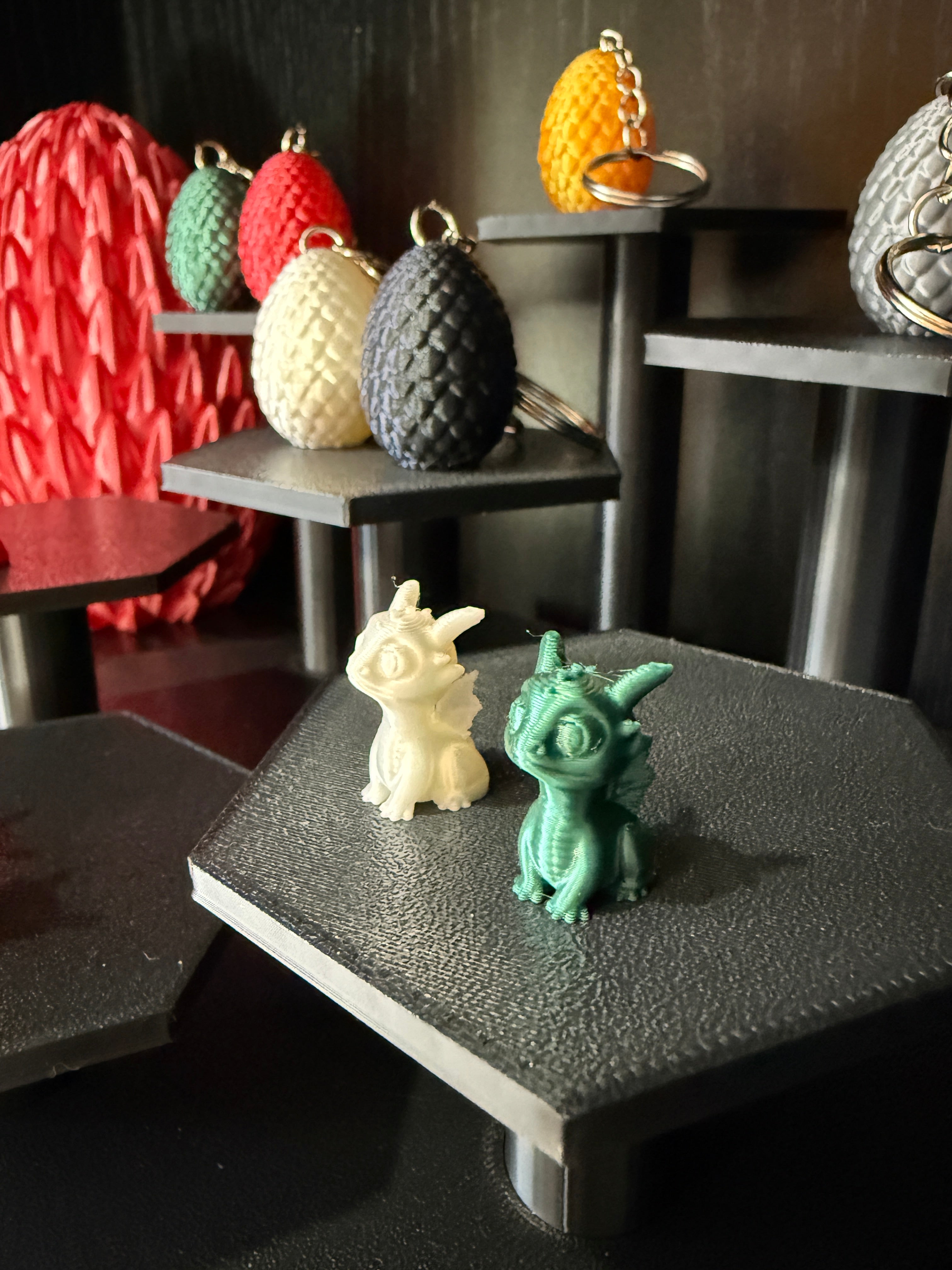 Adopt a Dragon Egg Keychain