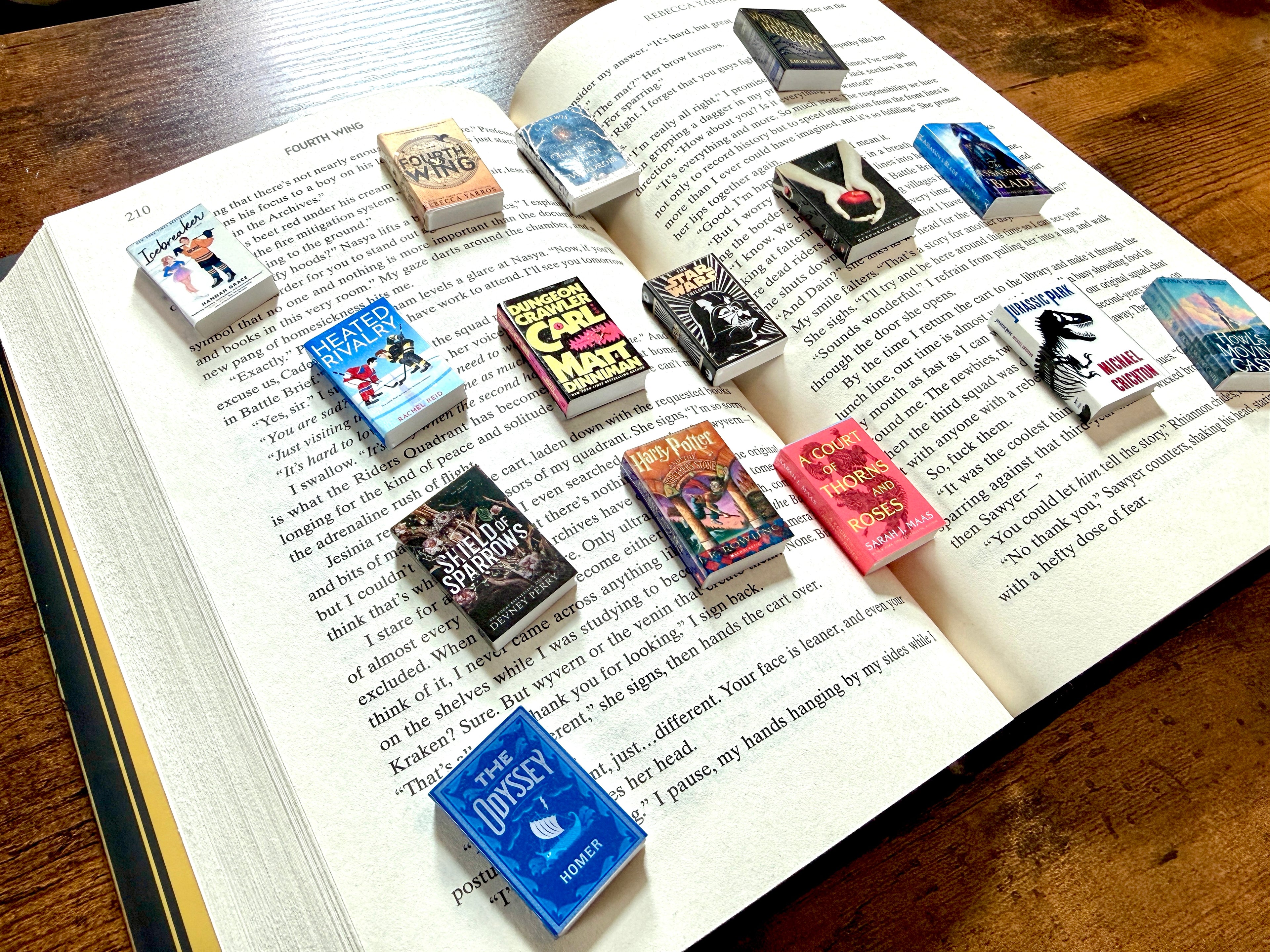 Book-Accurate Mini Magnets - Custom Set